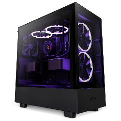 NZXT H5 Elite Midi Tower Noir, Transparent