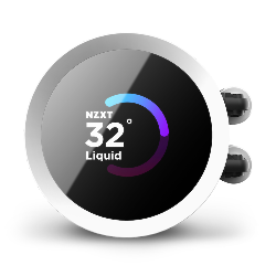 NZXT Kraken 240 RGB Processeur Refroidisseur de liquide tout-en-un 12 cm Blanc 1 pièce(s)