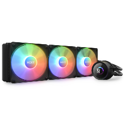 NZXT Kraken 360 RGB Processeur Refroidisseur de liquide tout-en-un 12 cm Noir 1 pièce(s)