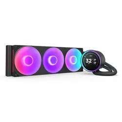 NZXT Kraken Elite 360 RGB Processeur Refroidisseur de liquide tout-en-un 12 cm Noir 1 pièce(s)