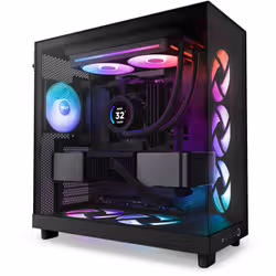 NZXT RF-U24HF-B1 système de refroidissement d’ordinateur Boitier PC Ventilateur Noir - Vue supplémentaire 5