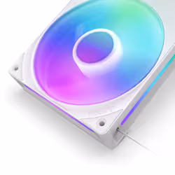 NZXT RF-U24HF-W1 système de refroidissement d’ordinateur Boitier PC Ventilateur Blanc - Vue supplémentaire 4