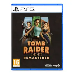 Just for Games Tomb Raider I-II-III Remastered Starring Lara Croft (PS5) Remastérisé Allemand, Anglais, Espagnol, Français, Italien, Portugais, Russe PlayStation 5