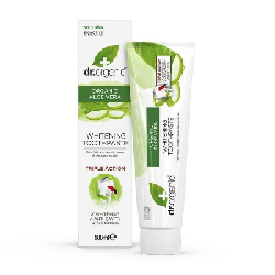 Dr Organic Aloe Vera Dentifrice blanchissant 100 ml