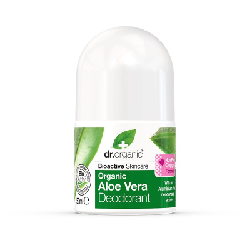 Dr Organic Aloe Vera Femmes Déodorant roll-on 50 ml