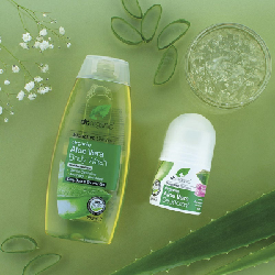 Dr Organic Aloe Vera Femmes Déodorant roll-on 50 ml