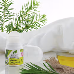 Dr Organic Tea Tree Femmes Déodorant roll-on 50 ml - Vue supplémentaire 2
