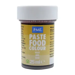 PME Paste Colour Old Gold 25 g Poudre Orange Colorant alimentaire artificiel