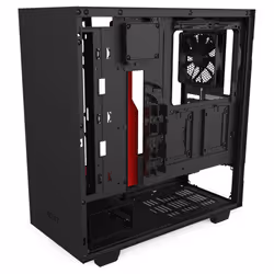 NZXT H510i Midi Tower Noir, Rouge - Vue supplémentaire 3