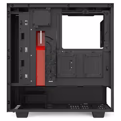 NZXT H510i Midi Tower Noir, Rouge - Vue supplémentaire 4