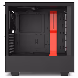 NZXT H510i Midi Tower Noir, Rouge - Vue supplémentaire 7