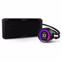 NZXT RL-KRZ53-01 système de refroidissement d’ordinateur Processeur All-in-one liquid cooler 12 cm Noir - Vue supplémentaire 2