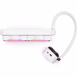 NZXT Kraken X53 RGB Processeur All-in-one liquid cooler 12 cm Blanc - Vue supplémentaire 2