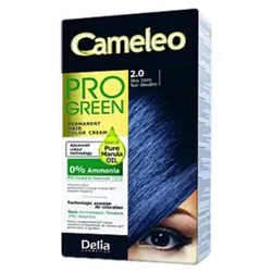 Delia Cosmetics Cameleo Pro Green Hair Colour 2.0 Noir bleuatre