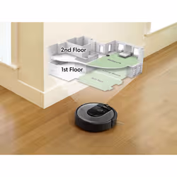 iRobot Roomba i7 robot aspirateur 0,4 L Sans sac Noir - Vue supplémentaire 17