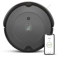 iRobot Roomba 697 robot aspirateur 0,6 L Sans sac Noir, Gris