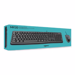 Logitech Desktop MK120 clavier Souris incluse USB QWERTY Noir - Vue supplémentaire 8