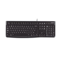 Logitech K120 Corded Keyboard clavier USB AZERTY Français Noir