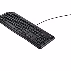 Logitech K120 Corded Keyboard clavier USB QWERTY Anglais Noir