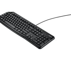 Logitech K120 Corded Keyboard clavier USB QWERTY Anglais Noir