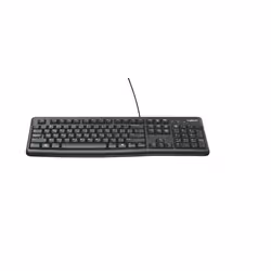 Logitech K120 Corded Keyboard clavier USB QWERTY Anglais Noir - Vue supplémentaire 2