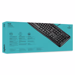 Logitech Keyboard K120 for Business clavier USB AZERTY Français Noir - Vue supplémentaire 7