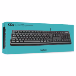 Logitech Keyboard K120 for Business clavier USB AZERTY Français Noir - Vue supplémentaire 8