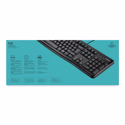 Logitech Keyboard K120 for Business clavier USB AZERTY Français Noir - Vue supplémentaire 9