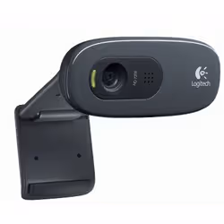 Logitech Webcam HD C270 Black C270, 3 MP, 1280 x 720  pixels, 720p, 1280 x 720 pixels, 5 V, USB 2.0 (960-000582) - Vue supplémentaire 3