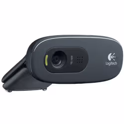 Logitech Webcam HD C270 Black C270, 3 MP, 1280 x 720  pixels, 720p, 1280 x 720 pixels, 5 V, USB 2.0 (960-000582) - Vue supplémentaire 4
