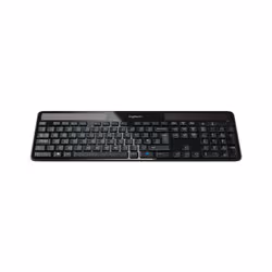 Logitech Wireless Solar Keyboard K750 clavier RF sans fil QWERTZ Allemand Noir - Vue supplémentaire 2