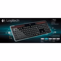 Logitech Wireless Solar Keyboard K750 clavier RF sans fil QWERTZ Allemand Noir - Vue supplémentaire 3