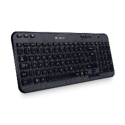Logitech Wireless Keyboard K360 clavier RF sans fil AZERTY Français Noir