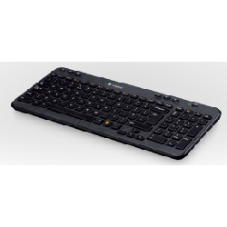Logitech Wireless Keyboard K360 clavier RF sans fil AZERTY Français Noir