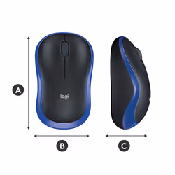 Logitech LGT-M185B - Vue supplémentaire 8