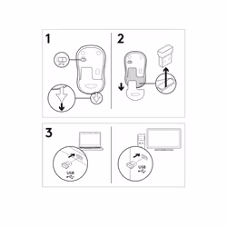 Logitech LGT-M185B - Vue supplémentaire 9