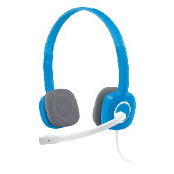 Logitech H150 Casque Avec fil Arceau Bureau/Centre d'appels Bleu