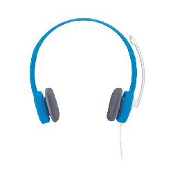 Logitech H150 Casque Avec fil Arceau Bureau/Centre d'appels Bleu