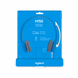 Logitech H150 Casque Avec fil Arceau Bureau/Centre d'appels Bleu - Vue supplémentaire 6
