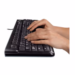 Logitech Wireless Combo MK220 clavier Souris incluse Bureau RF sans fil Arabe Noir - Vue supplémentaire 4