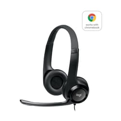 Logitech H390 USB Computer Headset Son numérique amélioré et commandes intégrées (981-000406)
