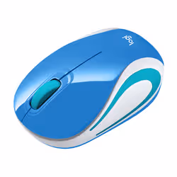 Wireless Mini Mouse M187 Blue WER (910-002733) - Vue supplémentaire 2
