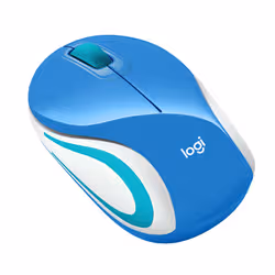 Wireless Mini Mouse M187 Blue WER (910-002733) - Vue supplémentaire 3