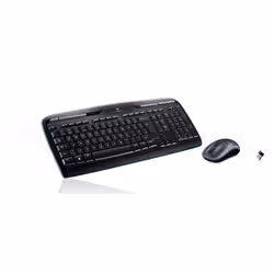 Logitech Wireless Combo MK330 clavier Souris incluse USB QWERTY US International Noir - Vue supplémentaire 2