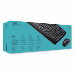 Logitech Wireless Combo MK330 clavier Souris incluse USB QWERTY US International Noir - Vue supplémentaire 7