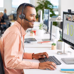 Logitech H340 USB Computer Headset Avec audio numérique - Vue supplémentaire 13