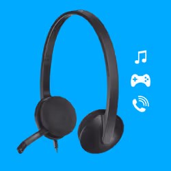 Logitech H340 USB Computer Headset Avec audio numérique - Vue supplémentaire 16