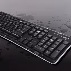 Logitech Wireless Combo MK270 clavier Souris incluse RF sans fil QWERTY US International Noir, Argent - Vue supplémentaire 2