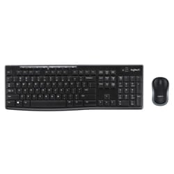 Logitech MK270 clavier RF sans fil AZERTY Français Noir (920-004510)