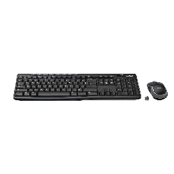 Logitech MK270 clavier RF sans fil AZERTY Français Noir (920-004510)
